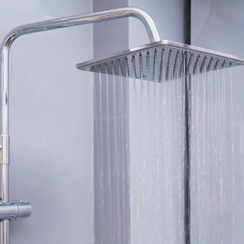 Contemporary Shower Head Combo Dual Shower Head Stainless Steel Wall-Mount Shower Head -Bathlova