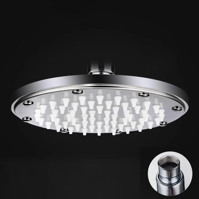 Contemporary Shower Head Combo Dual Shower Head Stainless Steel Wall-Mount Shower Head -Bathlova