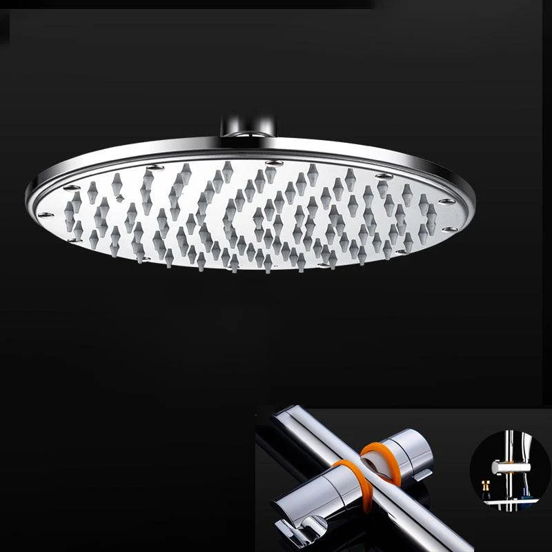 Contemporary Shower Head Combo Dual Shower Head Stainless Steel Wall-Mount Shower Head -Bathlova