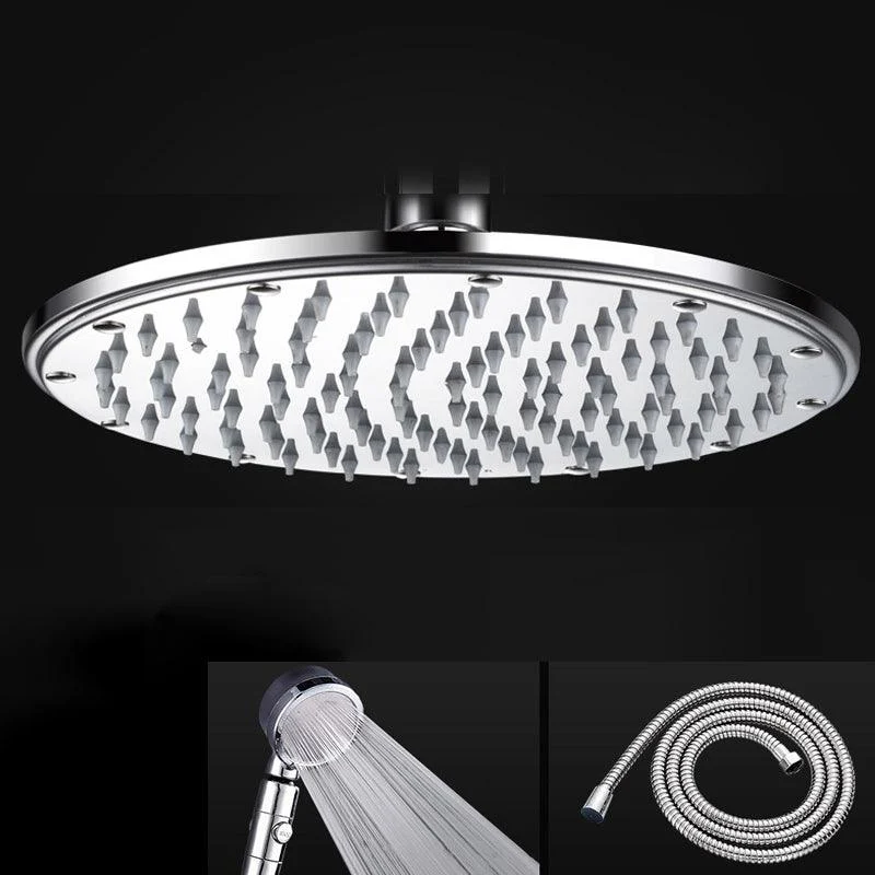 Contemporary Shower Head Combo Dual Shower Head Stainless Steel Wall-Mount Shower Head -Bathlova