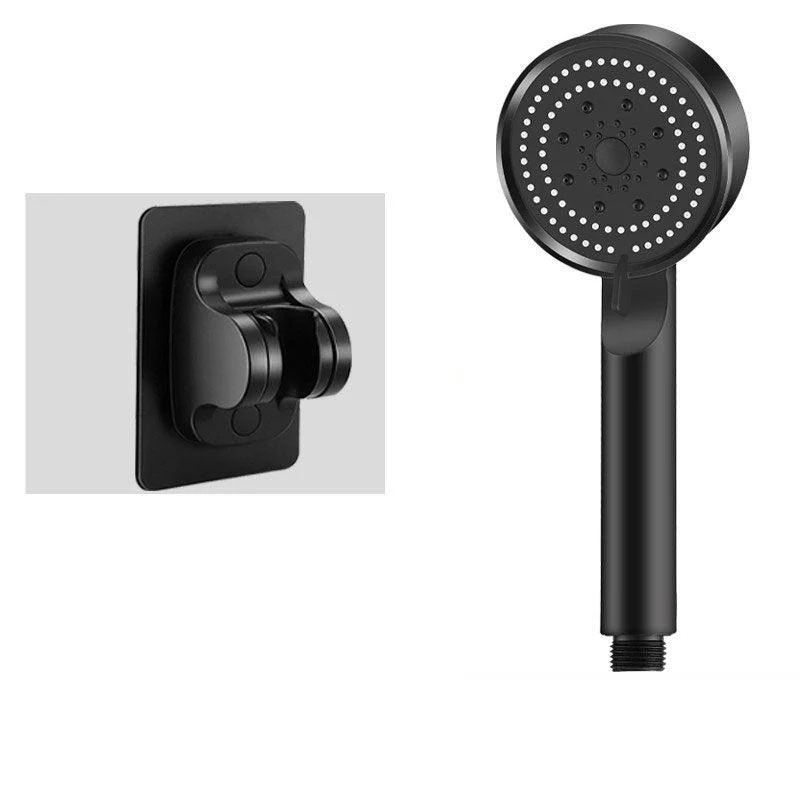 Contemporary Shower Head Combo Handheld Shower Head Plastic Wall-Mount Round Shower Combo -Bathlova