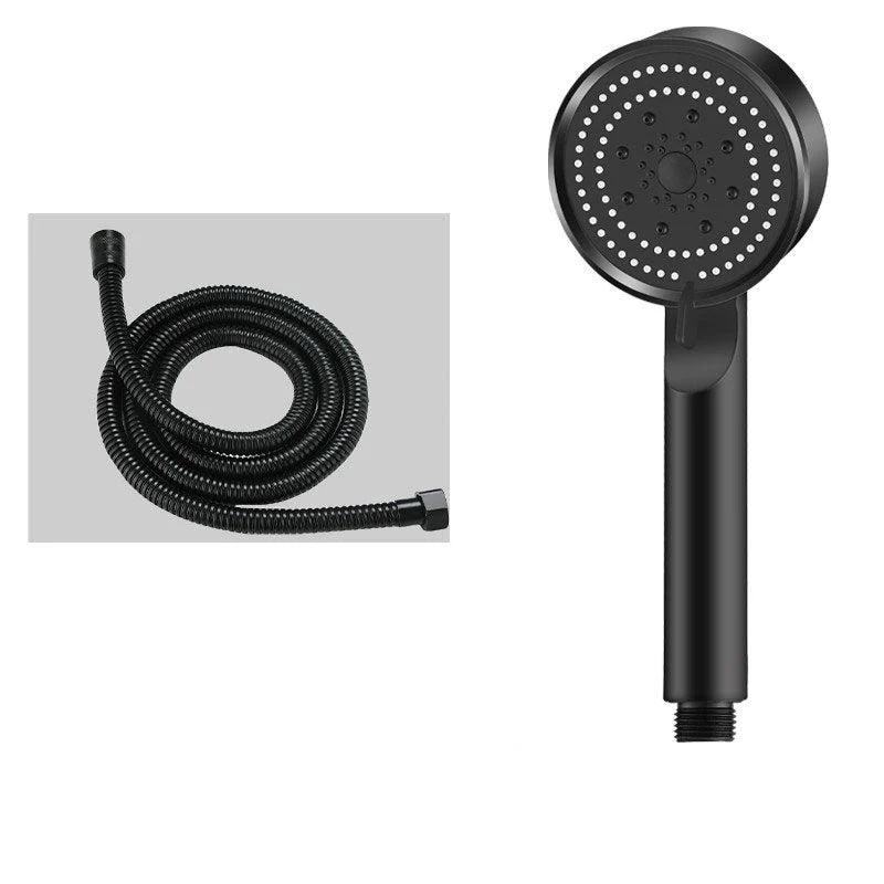 Contemporary Shower Head Combo Handheld Shower Head Plastic Wall-Mount Round Shower Combo -Bathlova