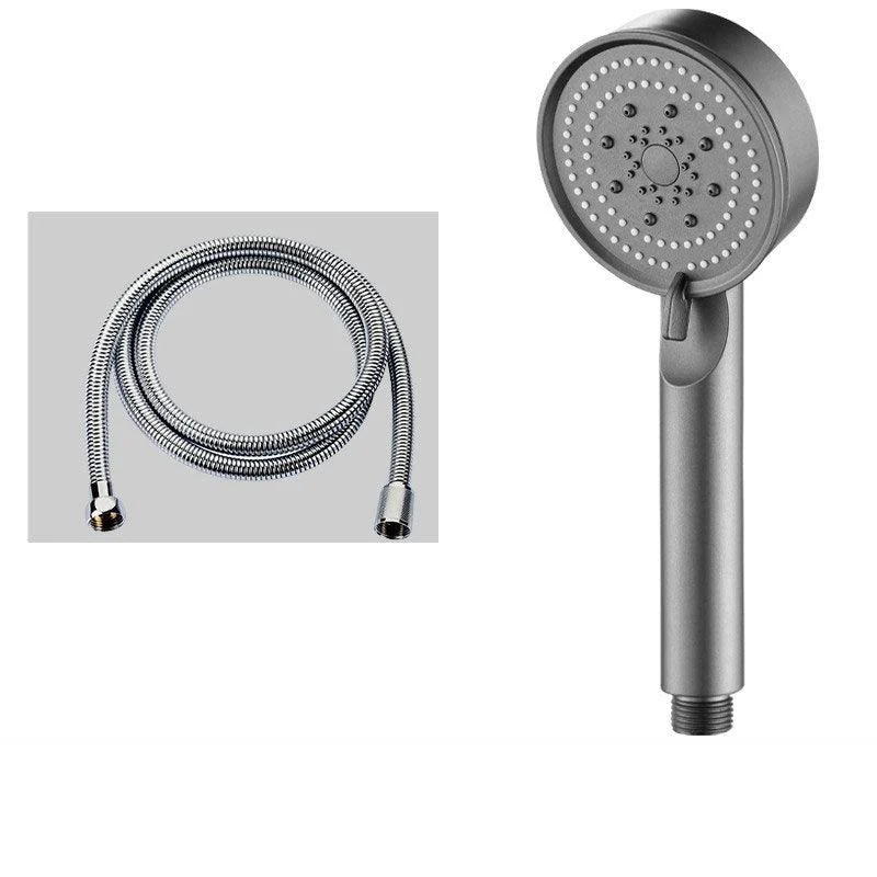 Contemporary Shower Head Combo Handheld Shower Head Plastic Wall-Mount Round Shower Combo -Bathlova