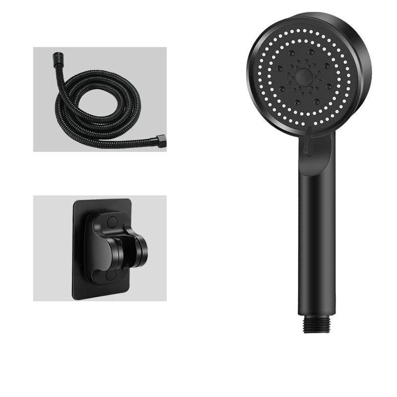 Contemporary Shower Head Combo Handheld Shower Head Plastic Wall-Mount Round Shower Combo -Bathlova