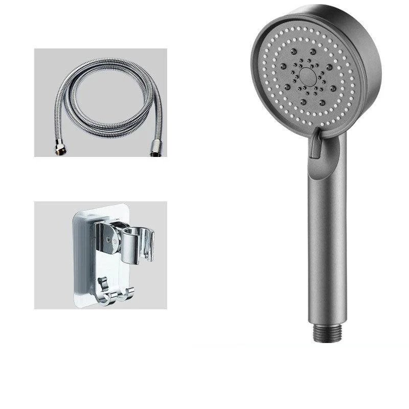 Contemporary Shower Head Combo Handheld Shower Head Plastic Wall-Mount Round Shower Combo -Bathlova