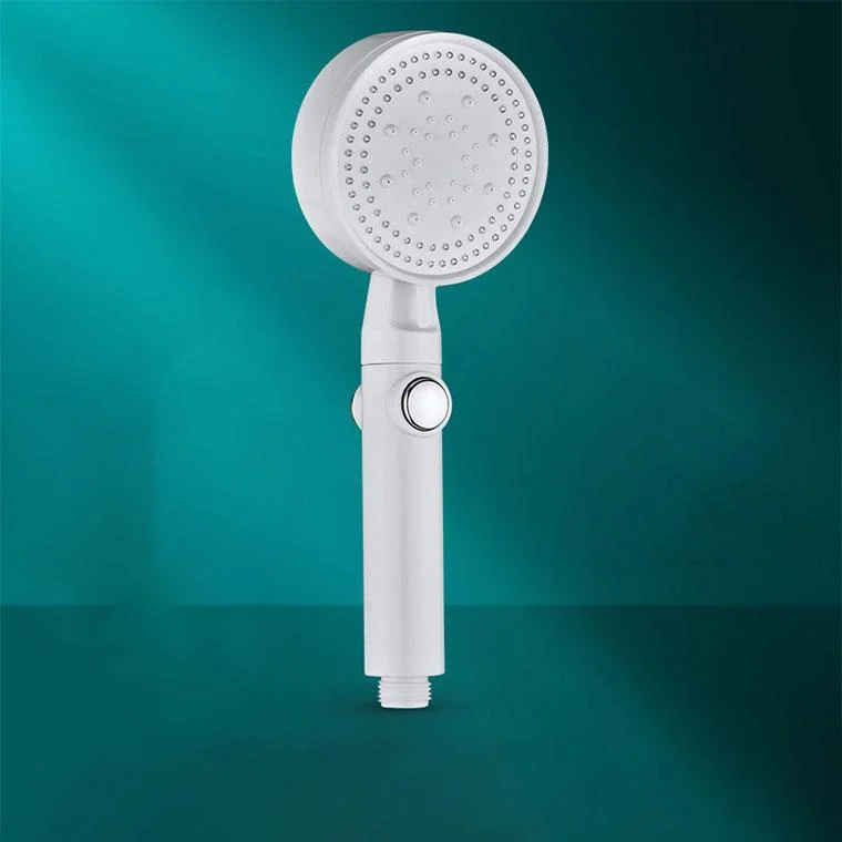 Contemporary Shower Head Combo Handheld Shower Head Plastic Wall-Mount Round Shower Head -Bathlova