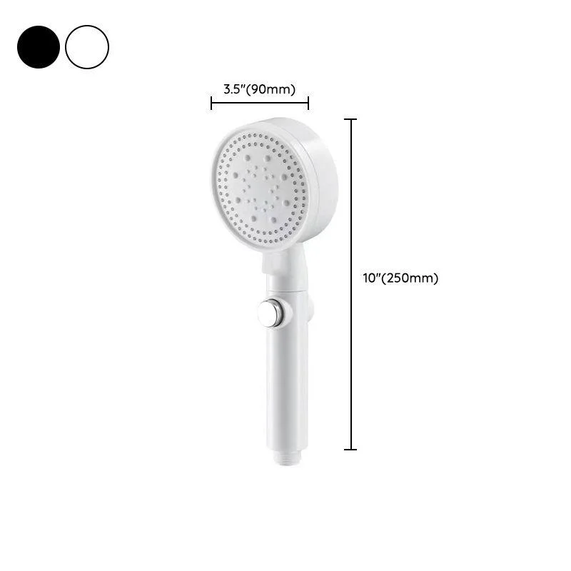 Contemporary Shower Head Combo Handheld Shower Head Plastic Wall-Mount Shower Combo -Bathlova