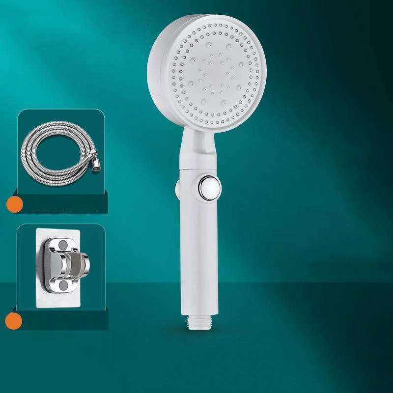 Contemporary Shower Head Combo Handheld Shower Head Plastic Wall-Mount Shower Combo -Bathlova