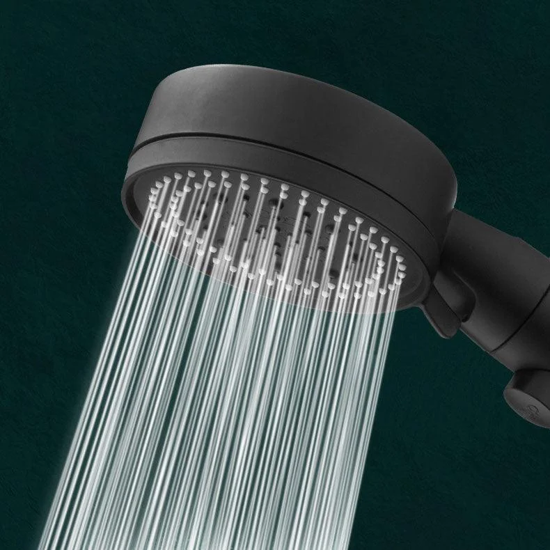 Contemporary Shower Head Combo Handheld Shower Head Plastic Wall-Mount Shower Head -Bathlova