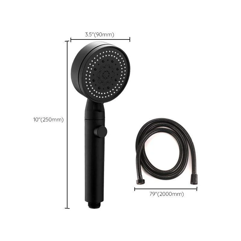 Contemporary Shower Head Combo Handheld Shower Head Plastic Wall-Mount Shower Head -Bathlova