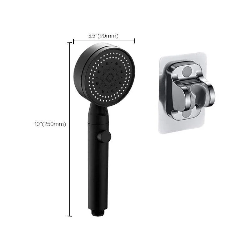 Contemporary Shower Head Combo Handheld Shower Head Plastic Wall-Mount Shower Head -Bathlova