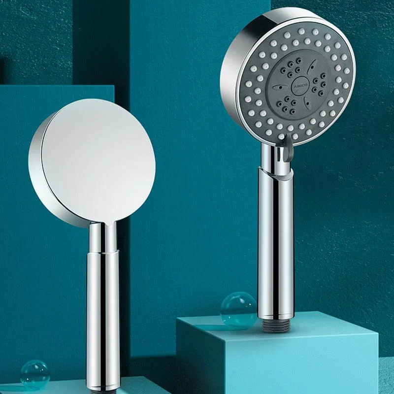 Contemporary Shower Head Combo Metal Round Handheld Shower Head -Bathlova