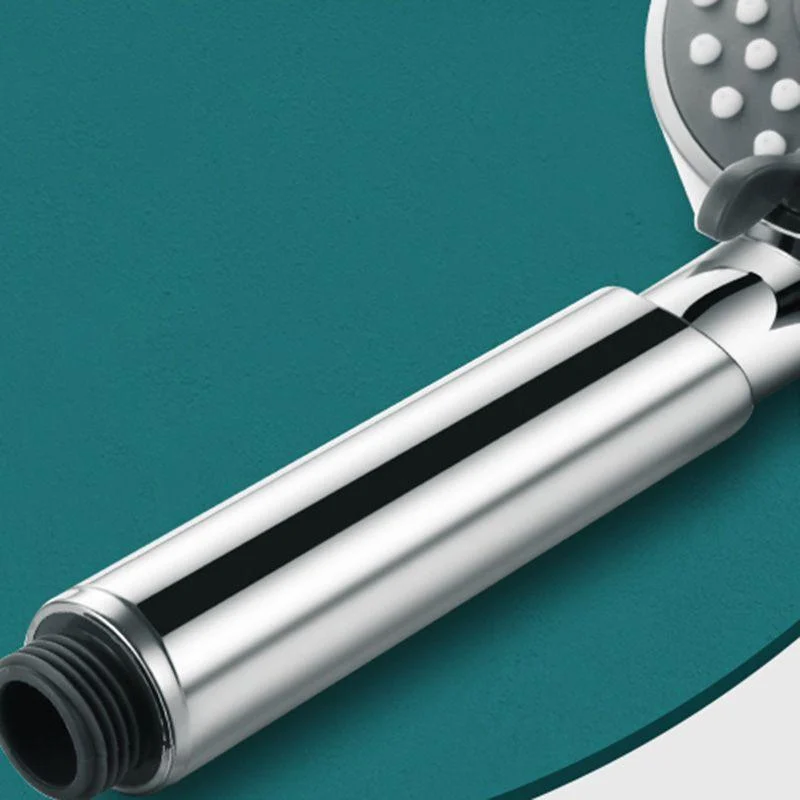 Contemporary Shower Head Combo Metal Round Handheld Shower Head -Bathlova