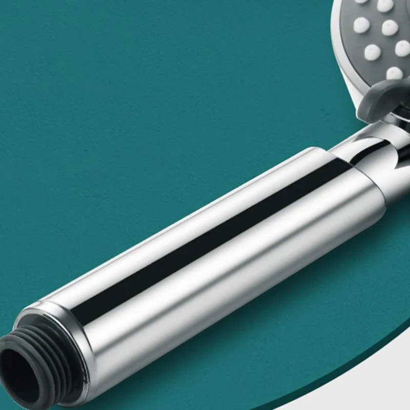 Contemporary Shower Head Combo Metal Round Handheld Shower Head -Bathlova