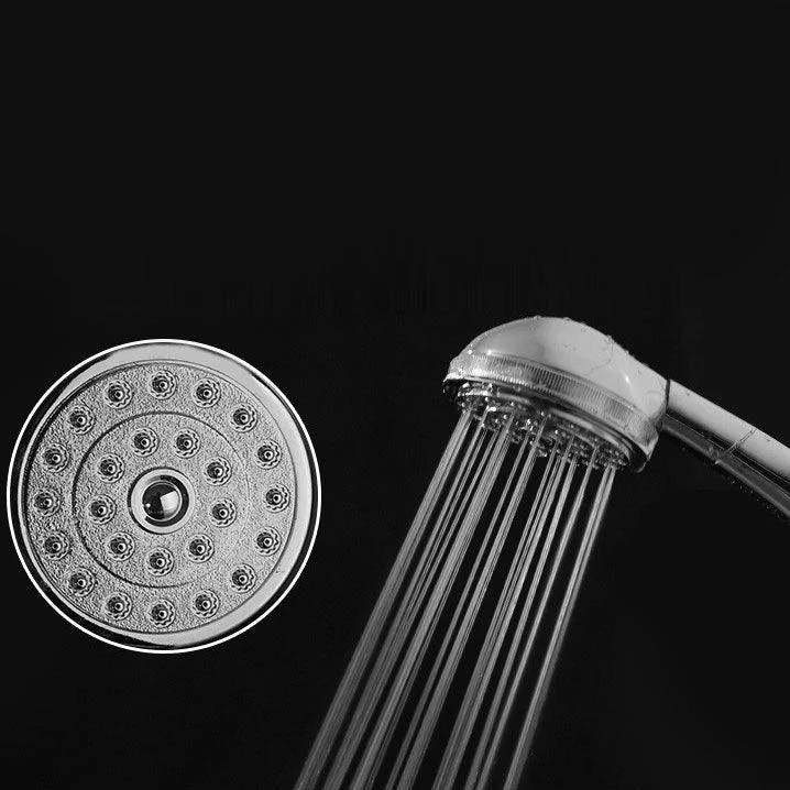 Contemporary Shower Head Metal Handheld Shower Head with Adjustable Water Flow -Bathlova