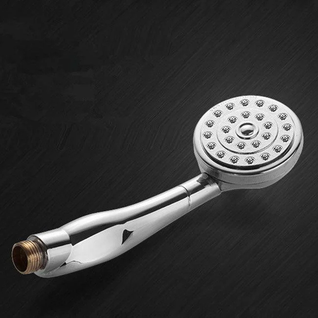 Contemporary Shower Head Metal Handheld Shower Head with Adjustable Water Flow -Bathlova