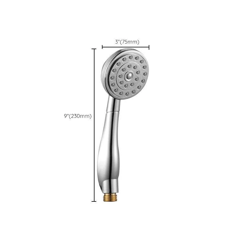 Contemporary Shower Head Metal Handheld Shower Head with Adjustable Water Flow -Bathlova