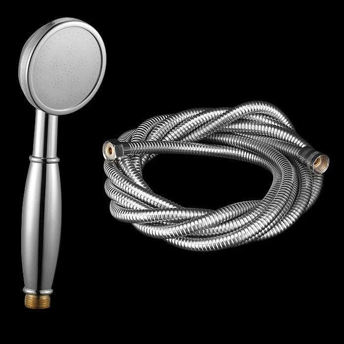 Contemporary Shower Head Metal Handheld Shower Head with Adjustable Water Flow -Bathlova