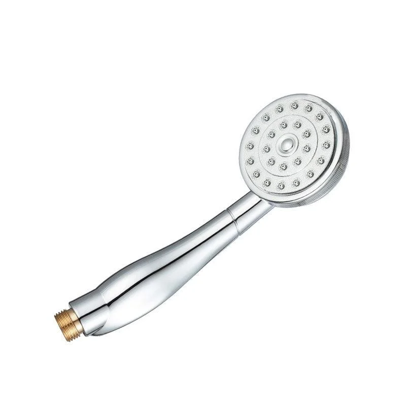 Contemporary Shower Head Metal Handheld Shower Head with Adjustable Water Flow -Bathlova