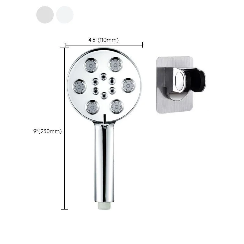 Contemporary Shower Head Plastic Shower Head with Adjustable Water Flow -Bathlova