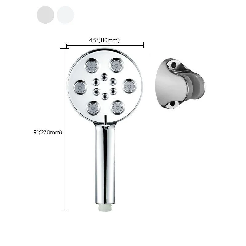 Contemporary Shower Head Plastic Shower Head with Adjustable Water Flow -Bathlova