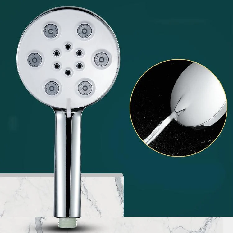 Contemporary Shower Head Plastic Shower Head with Adjustable Water Flow -Bathlova