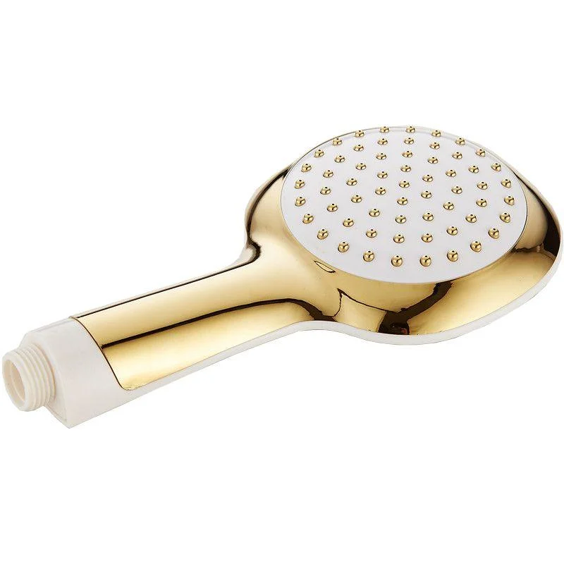 Contemporary Shower Head Square Golden Bathroom Handheld Shower Head -Bathlova