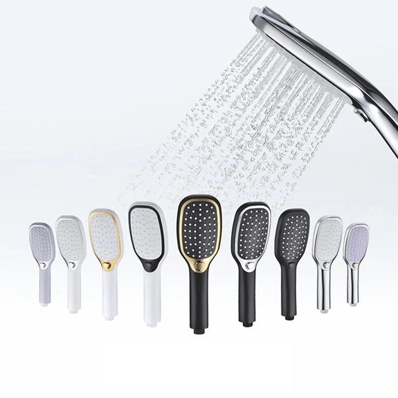 Contemporary Shower Head Standard Spray Pattern Included Hose -Bathlova