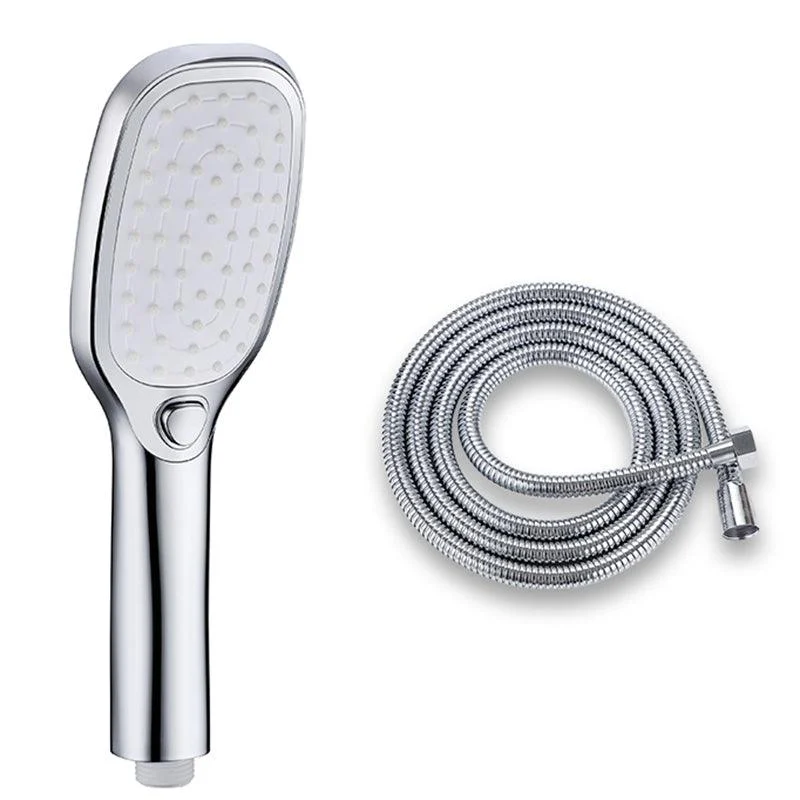 Contemporary Shower Head Standard Spray Pattern Included Hose -Bathlova