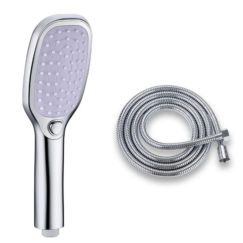 Contemporary Shower Head Standard Spray Pattern Included Hose -Bathlova