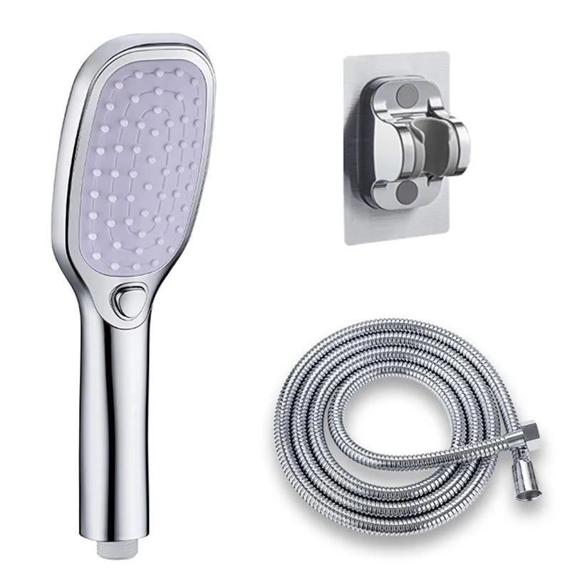 Contemporary Shower Head Standard Spray Pattern Included Hose -Bathlova