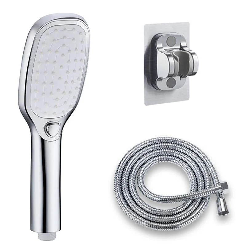 Contemporary Shower Head Standard Spray Pattern Included Hose -Bathlova