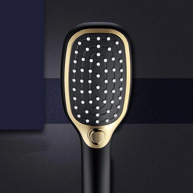 Contemporary Shower Head Standard Spray Pattern Included Hose -Bathlova