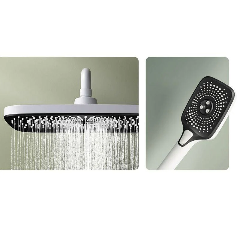 Contemporary Shower Set Handheld Shower Head Slide Bar Wall Mounted Shower System -Bathlova