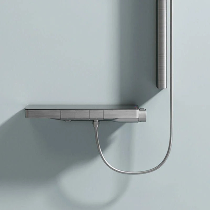 Contemporary Shower Set Handheld Shower Head Wall Mounted Shower System -Bathlova