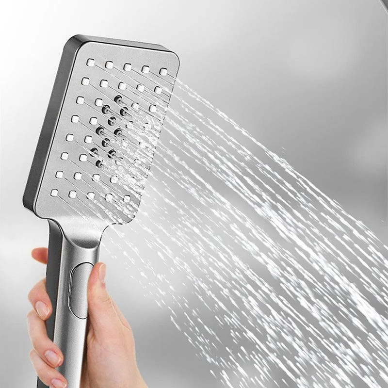 Contemporary Shower System Handheld Shower Head Slide Bar Wall Mounted Shower Set -Bathlova