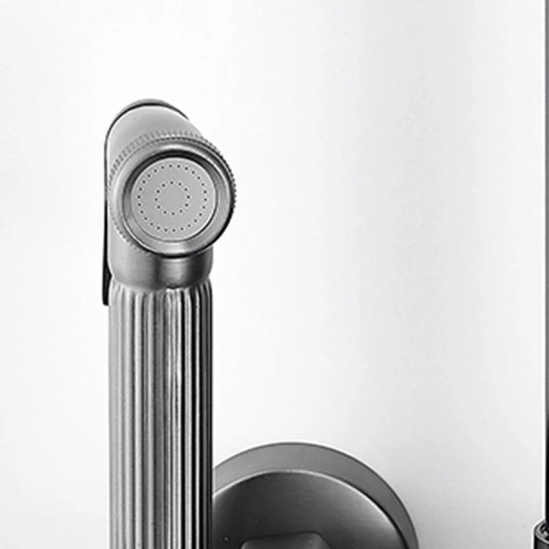 Contemporary Shower System Slide Bar Handheld Shower Head Wall Mounted Shower Set -Bathlova