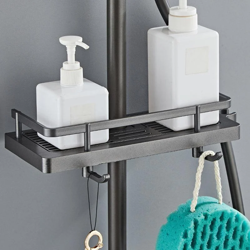 Contemporary Shower System Wall Mounted Shower System with Hand Shower -Bathlova