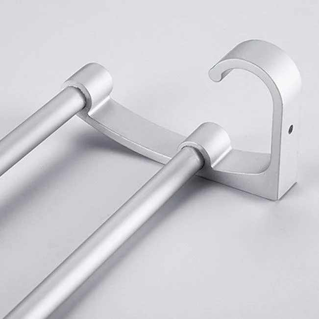 Contemporary Silver Bathroom Accessory As Individual Or As a Set -Bathlova