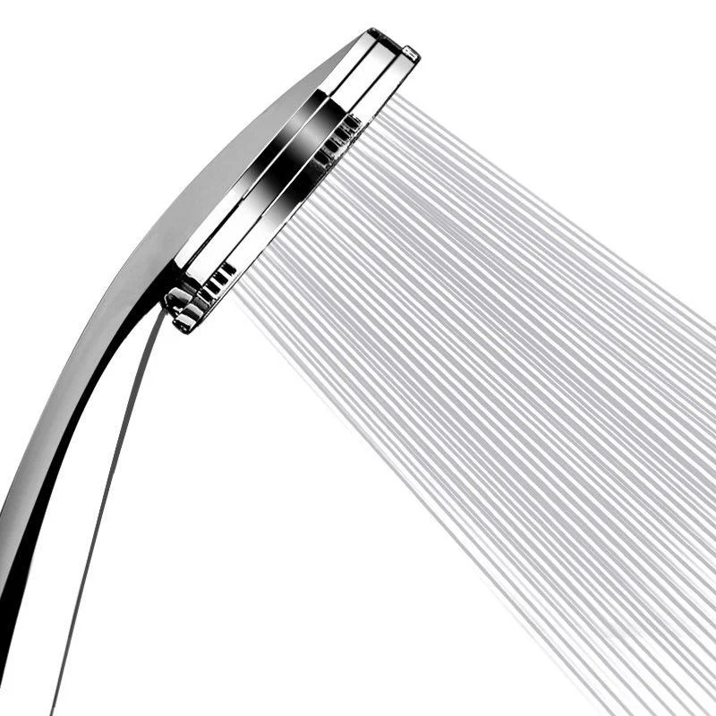 Contemporary Silver Round Shower Head Water Efficient Standard Spray Head -Bathlova