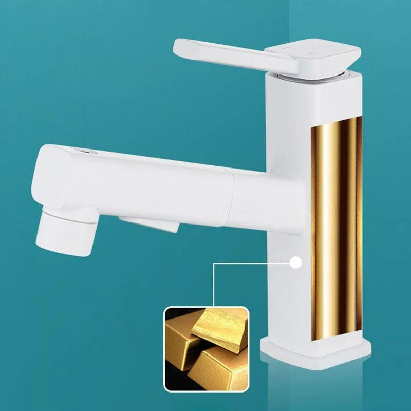 Contemporary Sink Tap Plian Low Arc Vessel Sink Bathroom Tap -Bathlova