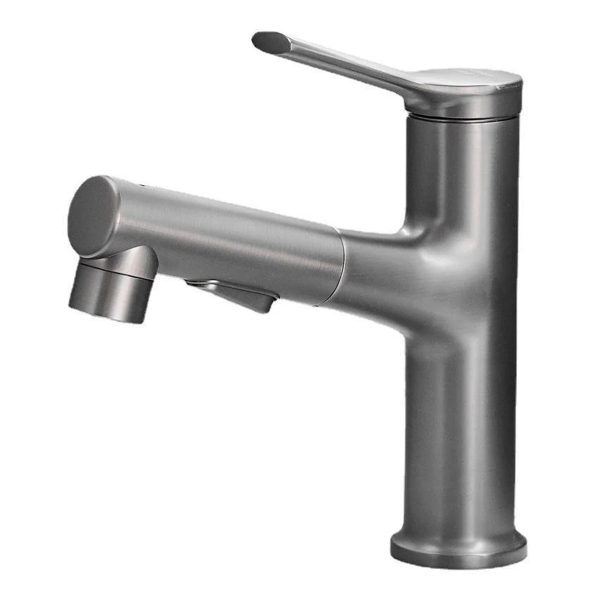 Contemporary Sink Tap Pull-out Vessel Sink Tap with Lever Handle -Bathlova