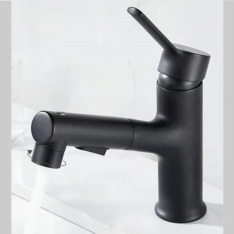 Contemporary Sink Tap Pure Color Low Arc Vessel Sink Tap for Bathroom -Bathlova