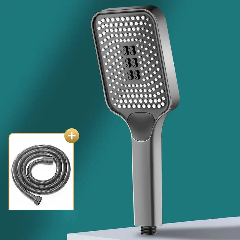 Contemporary Square Handheld Shower Head 3 Setting Spray Head -Bathlova