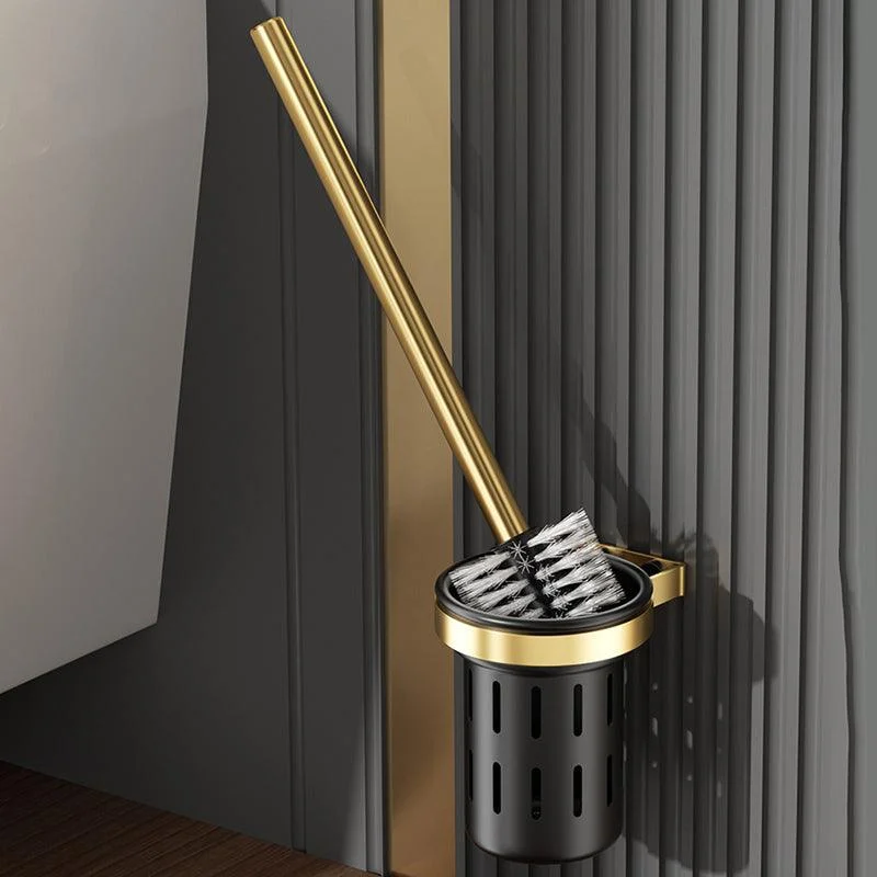 Contemporary Stainless Bathroom Accessory As Individual Or As a Set in Black and Gold -Bathlova