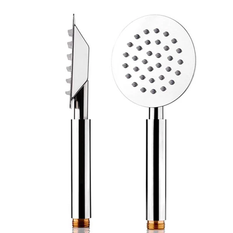 Contemporary Stainless Steel Hand Shower Self-Cleaning Showerhead -Bathlova