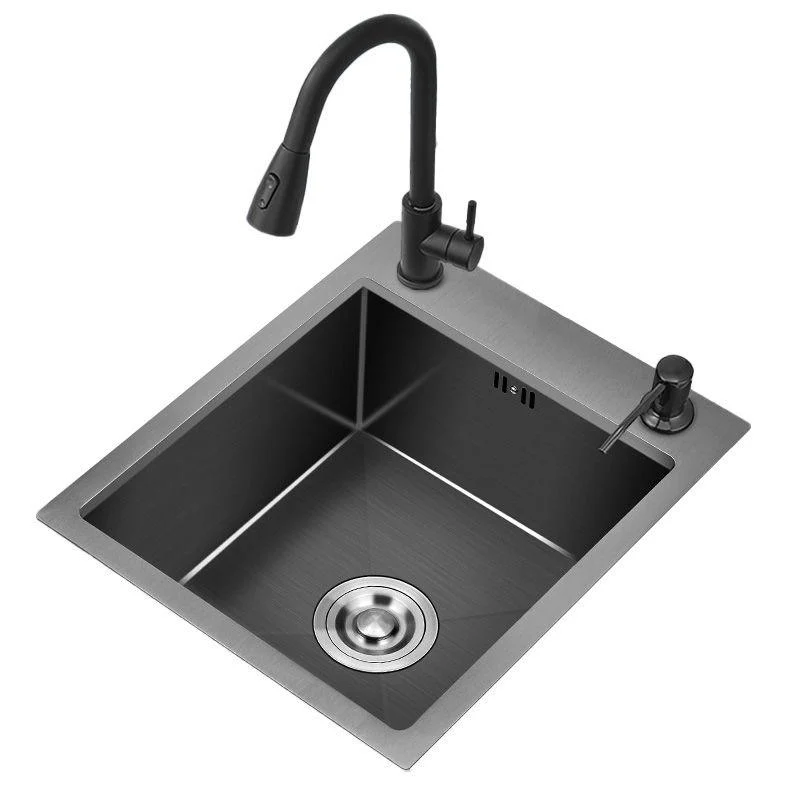 Contemporary Stainless Steel Sink 2 Holes Drop-In Kitchen Sink -Bathlova