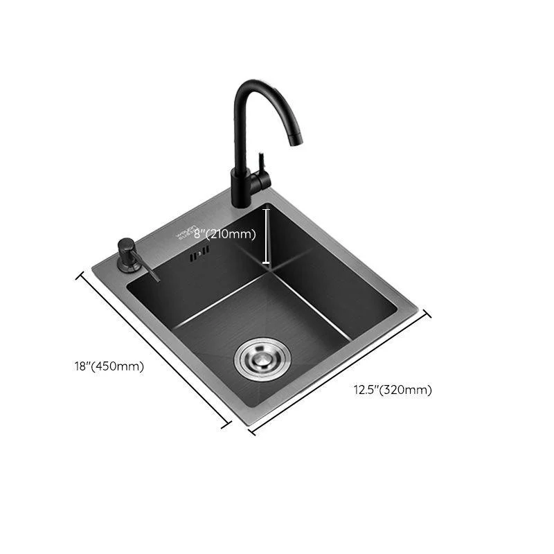 Contemporary Stainless Steel Sink 2 Holes Drop-In Kitchen Sink -Bathlova