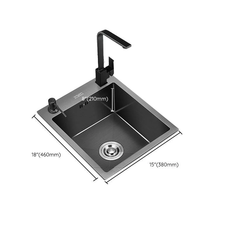 Contemporary Stainless Steel Sink 2 Holes Drop-In Kitchen Sink -Bathlova