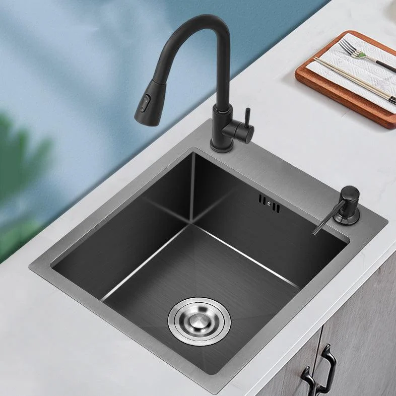 Contemporary Stainless Steel Sink 2 Holes Drop-In Kitchen Sink -Bathlova